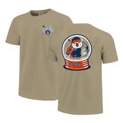 Auburn Aubie Claus Snow Globe Comfort Colors Tee